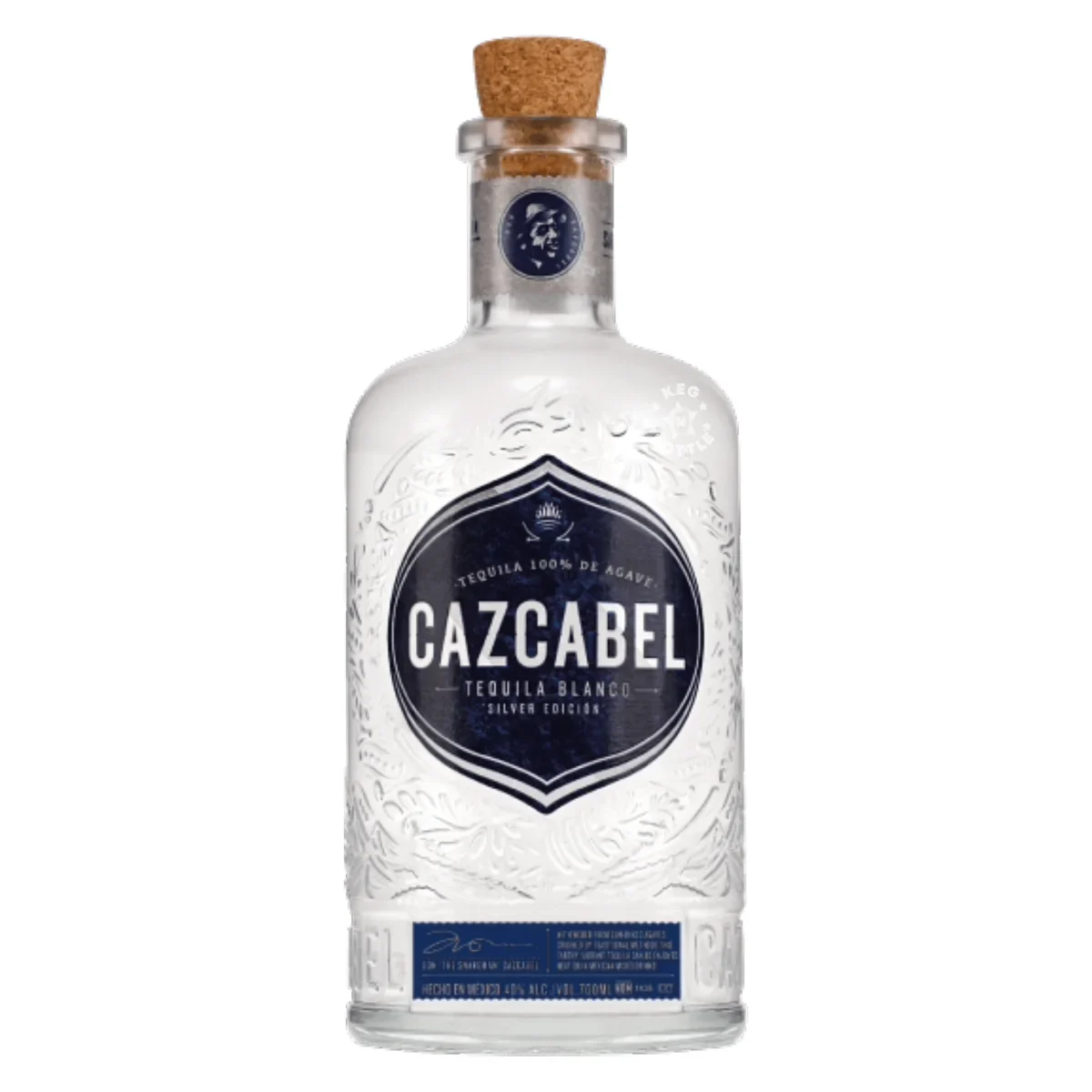 Cazcabel Blanco Tequila 1L