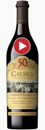 Caymus 50TH Cabernet Sauvignon Napa 750ml