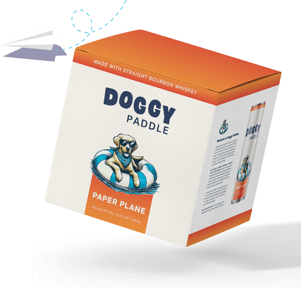 Doggy Paddle Paper Plane Cocktails 4PK