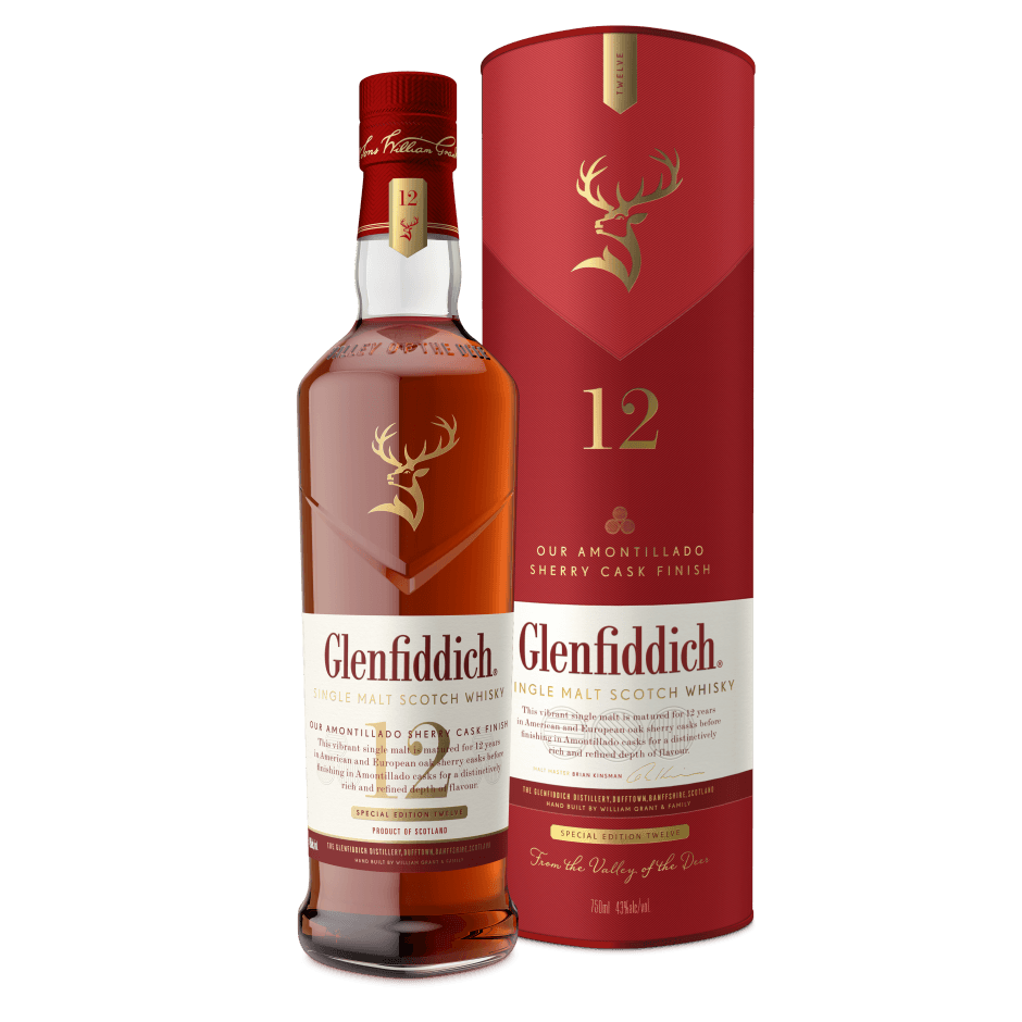 Glenfiddich 12 YR Sherry Cask Single Malt 750ml