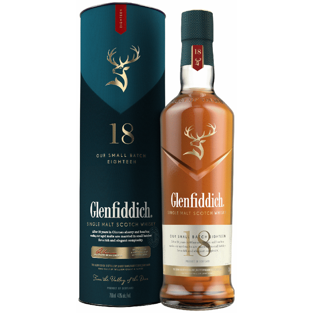 Glenfiddich 18 Yr Single Malt 750ml