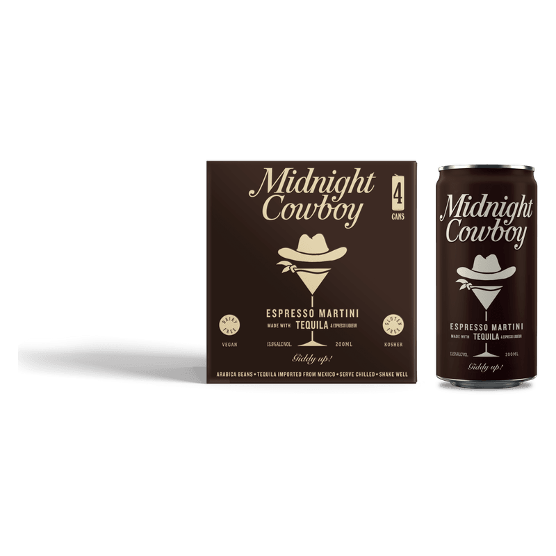MIDNIGHT COWBOY TEQUILA ESPRES MARTINI 200 ML